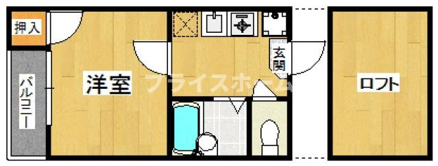 【間取り】 | アフロディーテ天神南