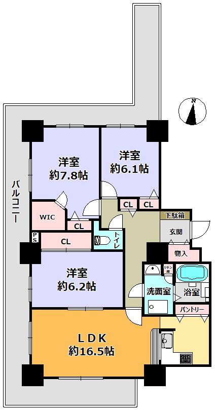 パークアヴェニュー神戸三田６番館