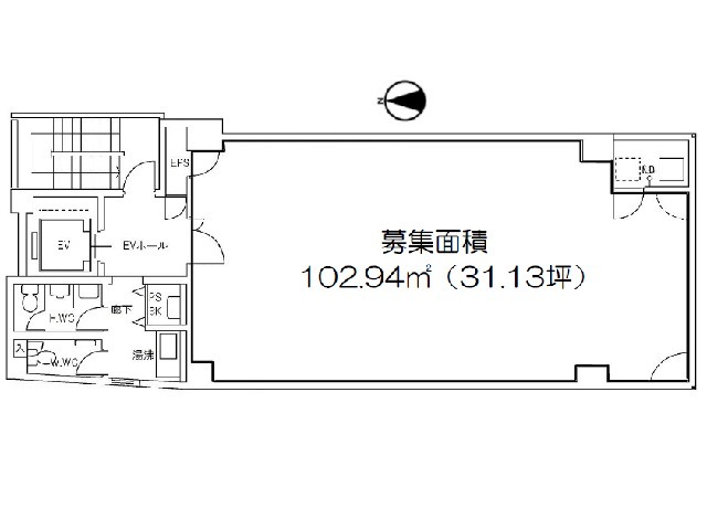 【間取り】 | 肥後橋延三ビル
