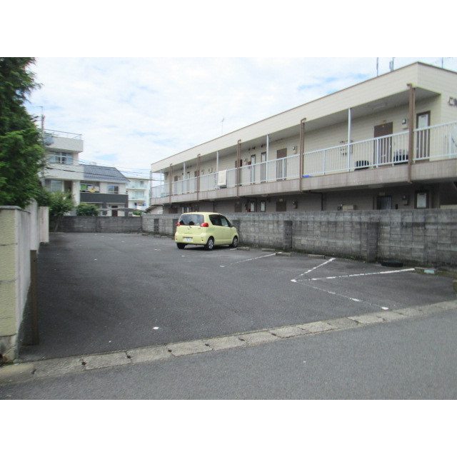 学園町３丁目駐車場の外観