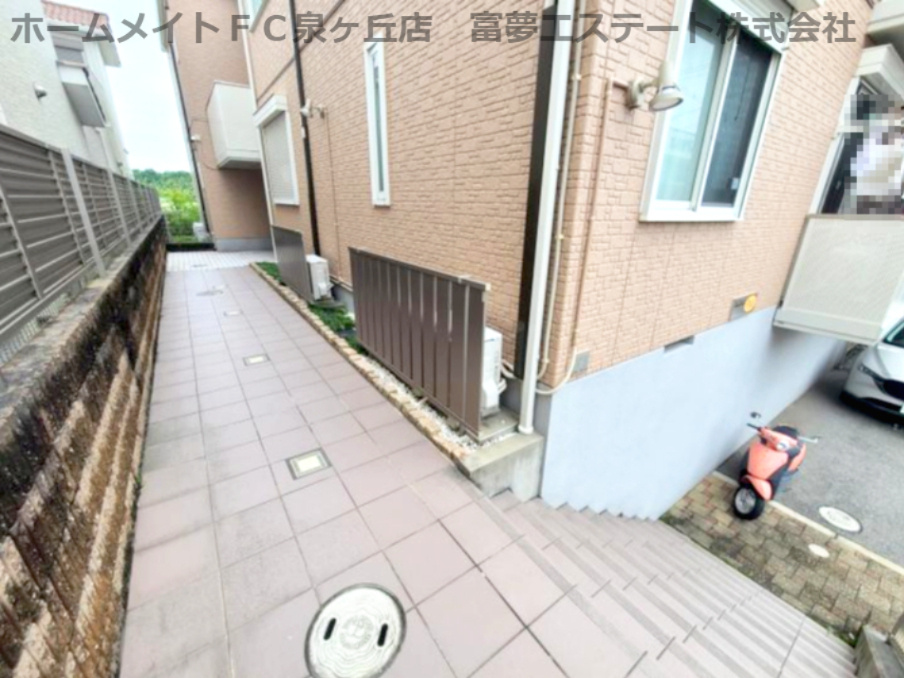 シャーメゾンパルのエントランス