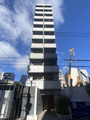 【外観】 | エスライズ京町堀 | スタイリッシュでオシャレな外観のマンションです♪