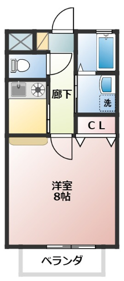 【間取り】 | ユトリロ柱九番町２