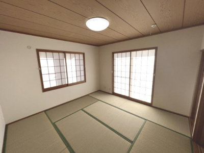 【和室】 | 玉村町五料　中古住宅 | 和室があれば、来客や子供用のスペースとして活躍します