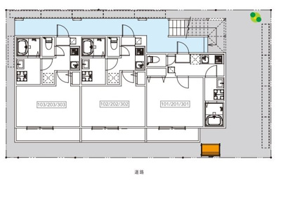 【区画図】 | オリーブ北戸田(オリーブキタトダ) 