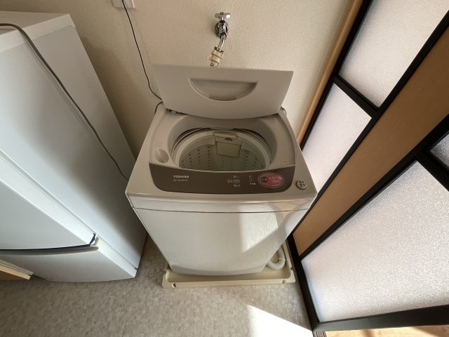 【設備】 | 下坊マンション | 洗濯機付き