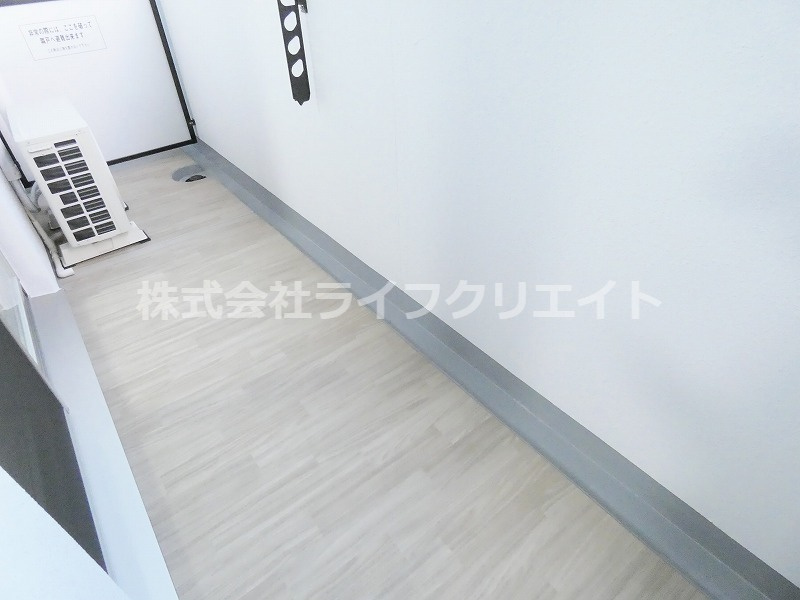 ラグゼナ八王子新町のバルコニー