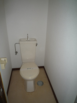 【トイレ】 | コーポラスF3 | 落ち着いた色調のトイレです