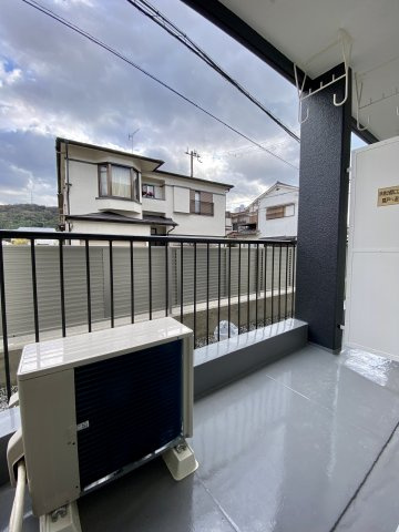 マンション戎塚のバルコニー