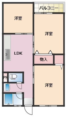 【間取り】 | マンション戎塚