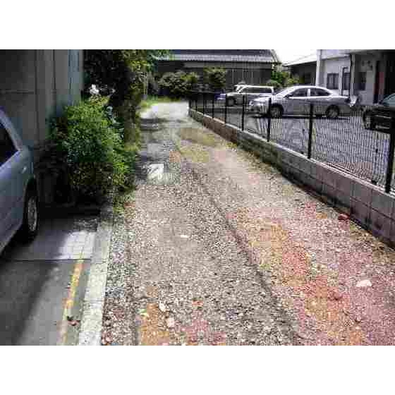 岐阜市西荘３丁目の駐車場の外観