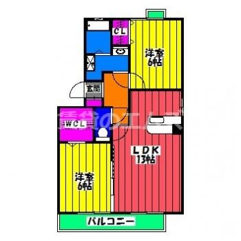 【間取り】 | グランドリシェス | グランドリシェスの間取り