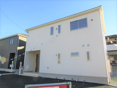 【外観：施工例】 | クレイドルガーデン甲府市川田町第1 | 外観もきれいです！