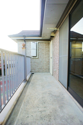 【バルコニー】 | アベニール国分A | 陽当たり良好なバルコニーです