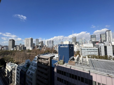 【展望】 | レジディア靭公園 | 靭公園が見えます！北向きですがすがすがしいです！
