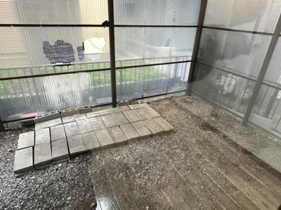 【庭】 | 彦根市日夏町貸家 | お庭が付いています