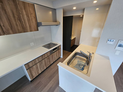 【外観パース】 | ファインエクストラシティ | 調理スペースが広くとられたキッチンです