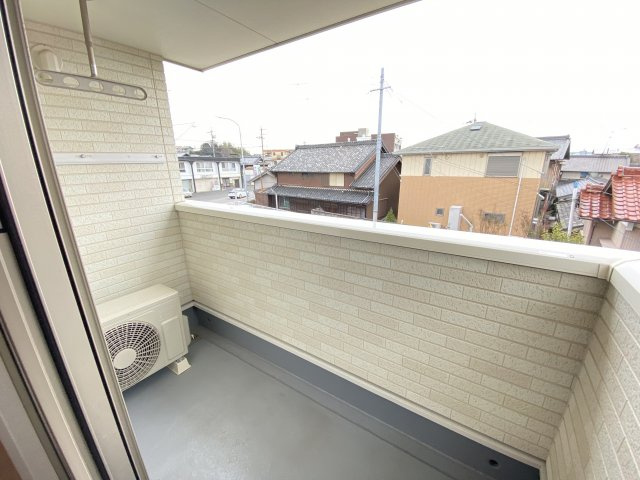 クレッセントムーンのバルコニー