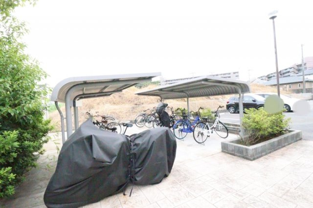 千葉市花見川区幕張町３丁目のアパートのその他共用部分|駐輪場