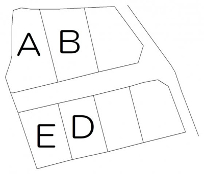 【区画図】 | 新築住宅　高知市鴨部3丁目　Ｂ号地