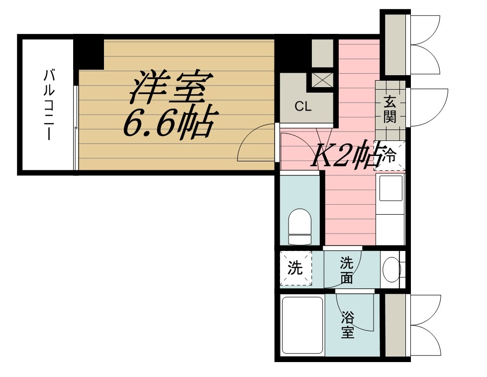 プリマヴェーラ問屋町の間取り