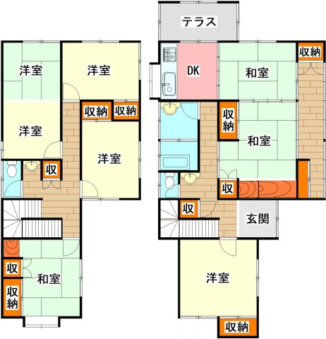 【間取り】 | 奈良戸建て