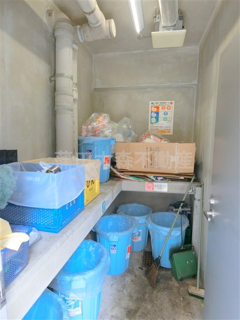プロフ南大井のその他共用部分|曜日時間関係なくゴミ捨て可能な敷地内ゴミ捨て場！