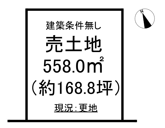 錦町下り立　売土地の土地図