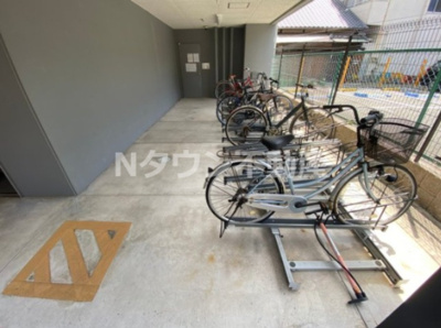 【その他共用部分】 | プレミアムコート名古屋金山インテルノ | 駐輪スペースです