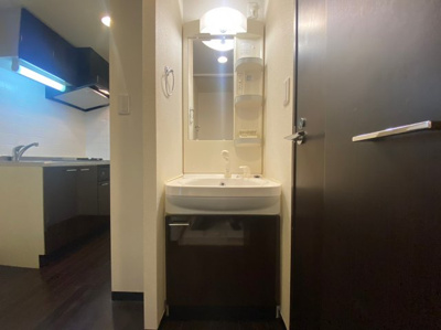 【独立洗面台】 | プレミアムコート名古屋金山インテルノ | 独立洗面台です