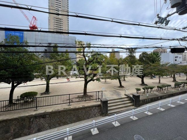 アリス・マナーガーデン谷町　BRAVI不動産の展望|【アリス・マナーガーデン谷町】陽当たり良好なバルコニーです