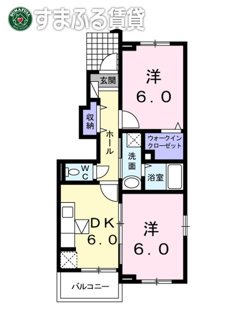 【間取り】 | サンフラワー　岡崎市藤川荒古