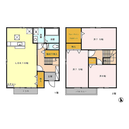 ベル・ジュ・メゾンの間取り