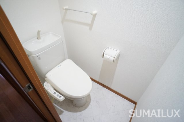 熊本市中央区紺屋今町の賃貸マンションのトイレ
