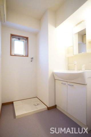 熊本市中央区紺屋今町の賃貸マンションの独立洗面台