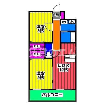 【間取り】 | サンヴィクトワール | サンヴィクトワールの間取り