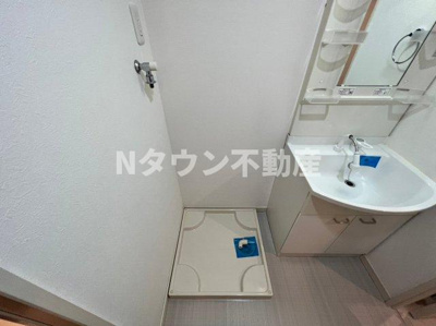 【設備】 | エスポワール車道 | 洗濯機置き場です。