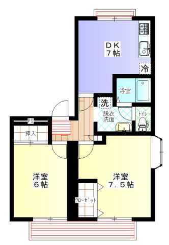 【間取り】 | トゥインクル葵　Ａ棟