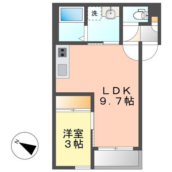 【間取り】 | REGALESTリバーサイド新富 | REGALESTリバーサイド新富