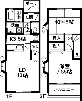 【間取り】 | ツツミハイツ