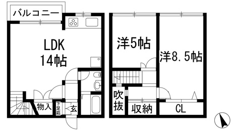 【間取り】