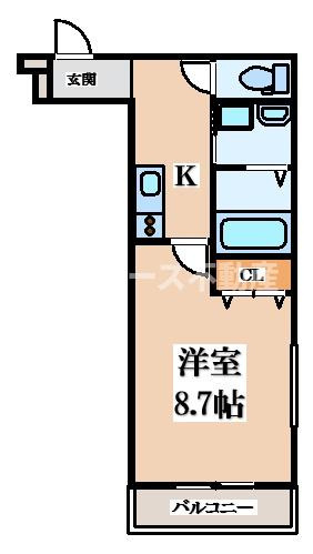 【間取り】 | フジパレス高井田西Ⅴ番館