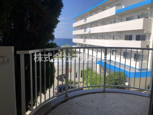 のんびれっじ白浜のバルコニー|広々としたバルコニーです