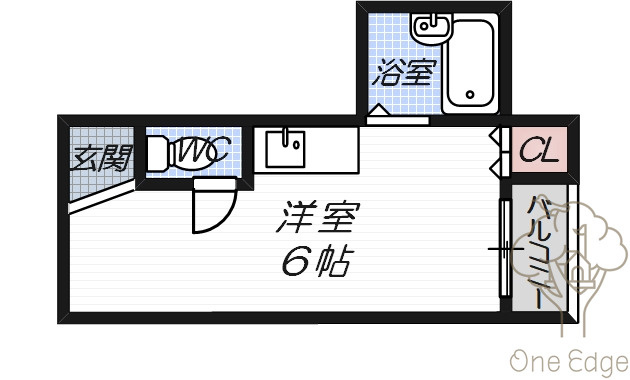 レナジア中加賀屋の間取り
