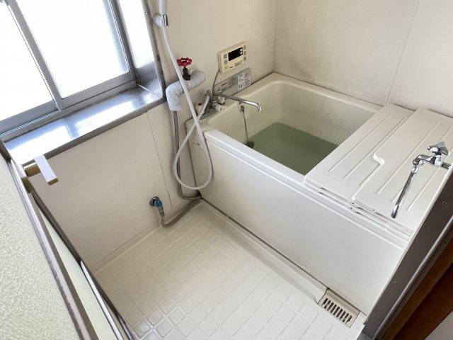 サントピア桧町Ⅰの浴室|ゆったり過ごせるお風呂です