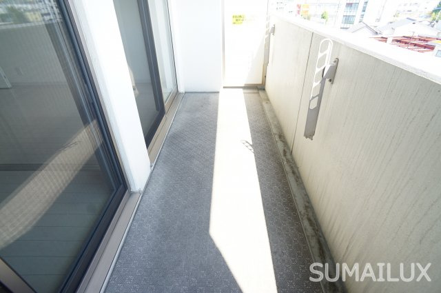 熊本市中央区迎町１丁目の賃貸マンションのバルコニー