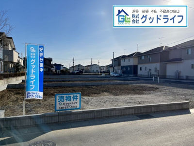 【外観】 | 深谷市萱場　全5棟　新築分譲住宅　3号棟 | 物件の外観です