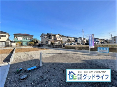 【外観】 | 深谷市萱場　全5棟　新築分譲住宅　3号棟 | 落ち着いた雰囲気の外観です