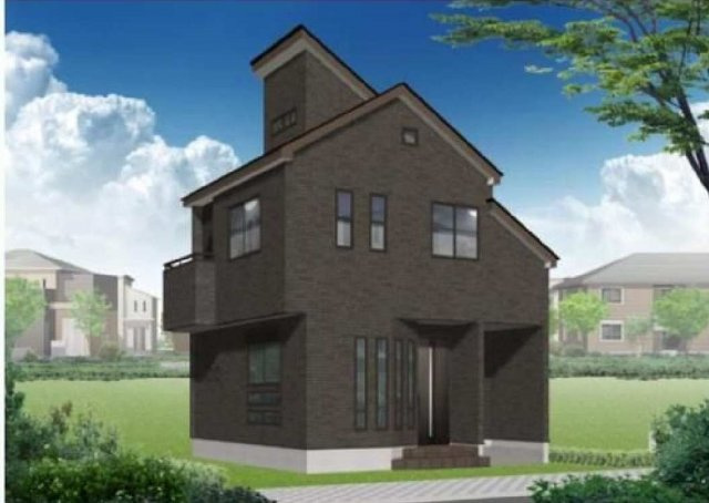 【横浜市保土ケ谷区権太坂３丁目23-19新築戸建て】★仲介手数料無料★（境木小学校・境木中学校）の外観パース