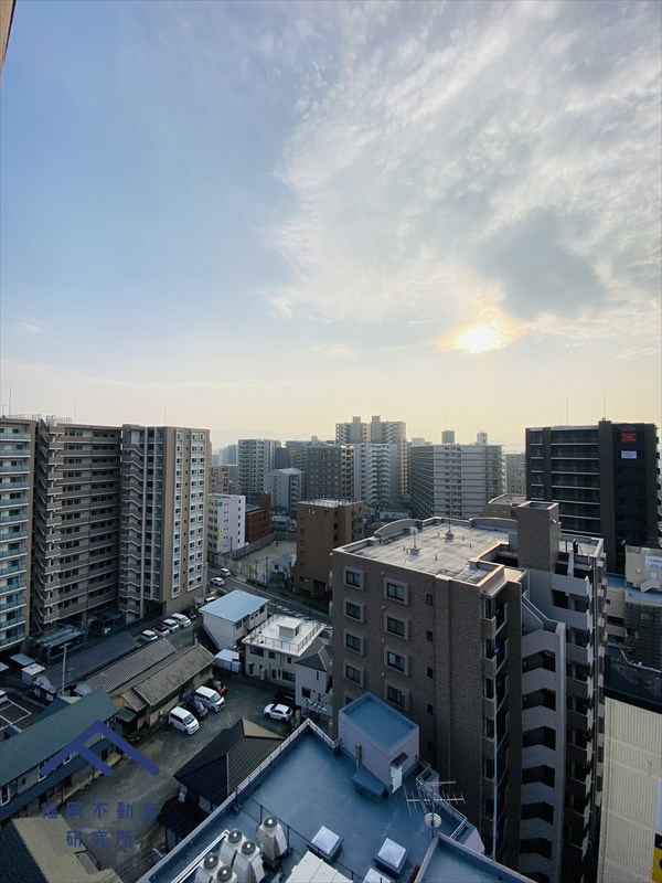 アメックス白木原駅前の展望